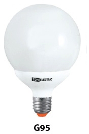 TDM ELECTRIC SQ0323-0167 Лампа энергосберегающая КЛЛ-G95-20 Вт-2700 К–Е27 TDM